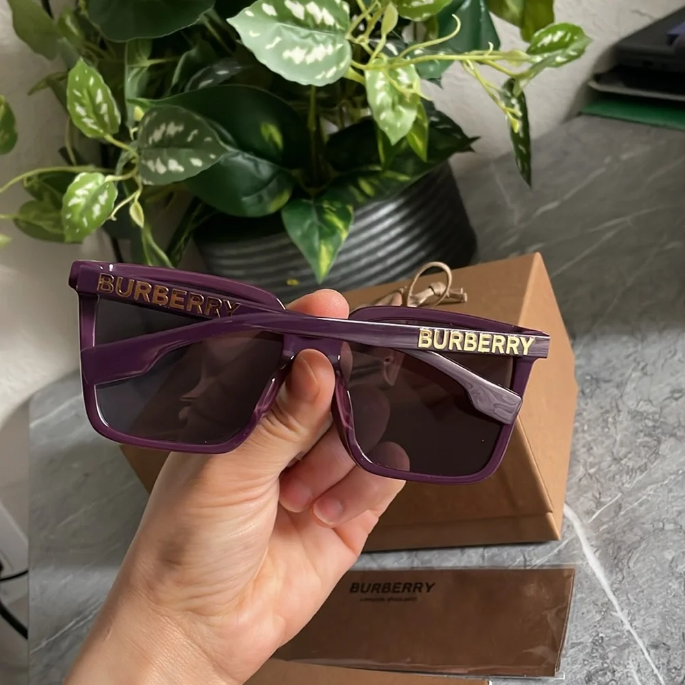 Burberry women’s BE4411D 57mm Purple Sunglasses